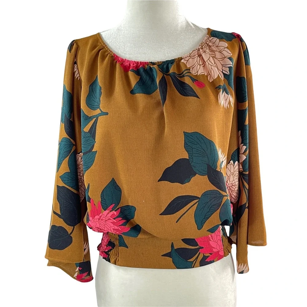 Ann Taylor Floral Top - Picture 1 of 3